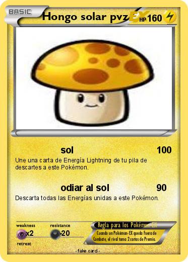 Pokemon Hongo solar pvz