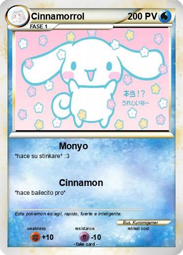 Pokemon Cinnamorrol
