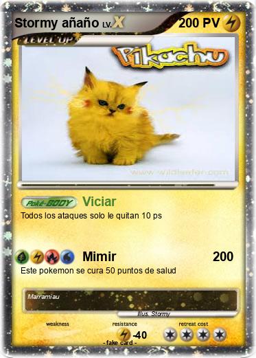 Pokemon Stormy añaño