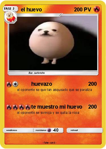 Pokemon el huevo