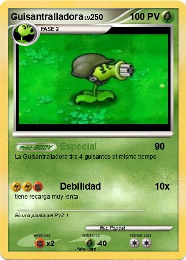 Pokemon Guisantralladora