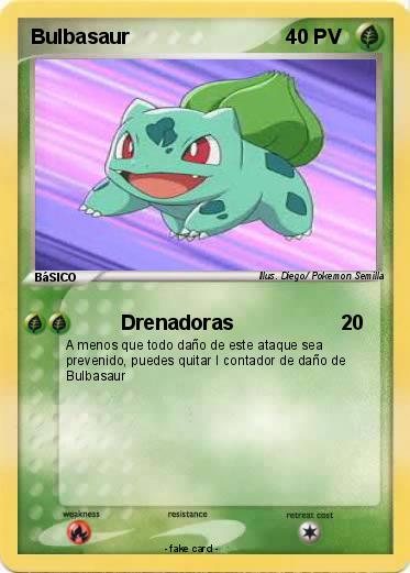 Pokemon Bulbasaur