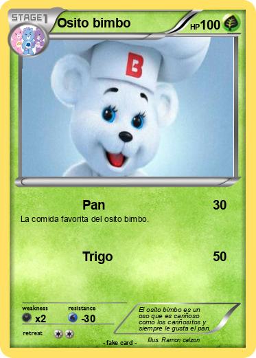 Pokemon Osito bimbo