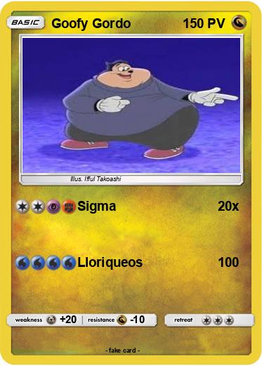 Pokemon Goofy Gordo
