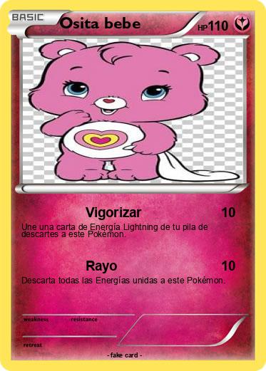 Pokemon Osita bebe