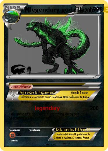 Pokemon legendary godzilla  1998