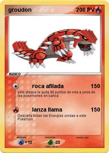 Pokemon groudon