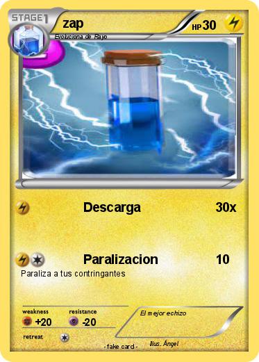 Pokemon zap
