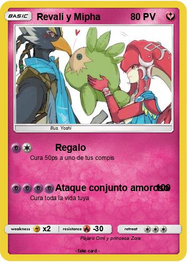 Pokemon Revali y Mipha