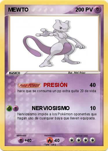 Pokemon MEWTO