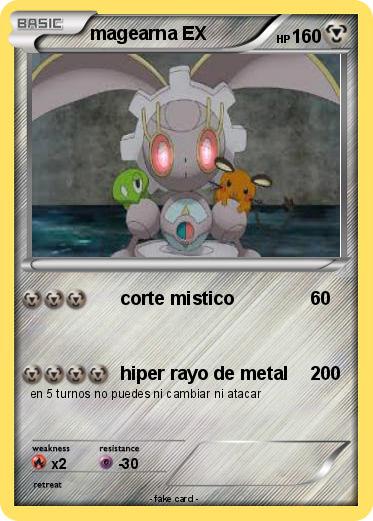 Pokemon magearna EX