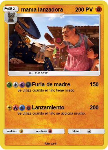 Pokemon mama lanzadora