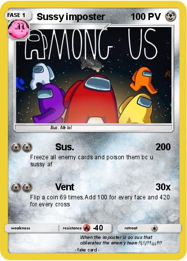 Pokemon Sussy imposter