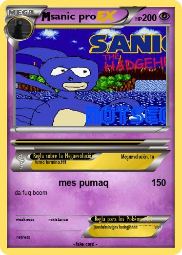 Pokemon sanic pro