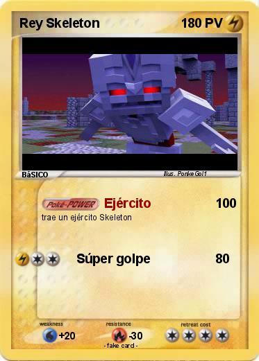 Pokemon Rey Skeleton