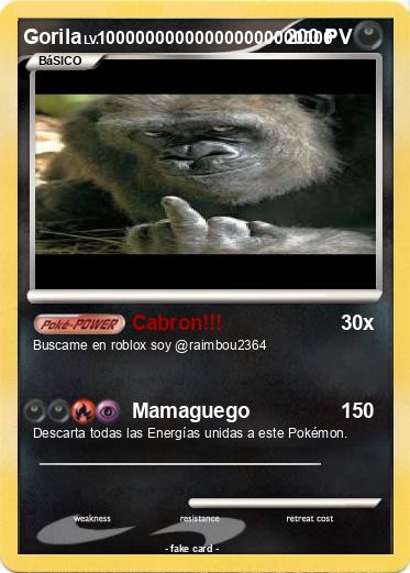 Pokemon Gorila