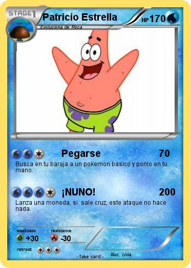Pokemon Patricio Estrella