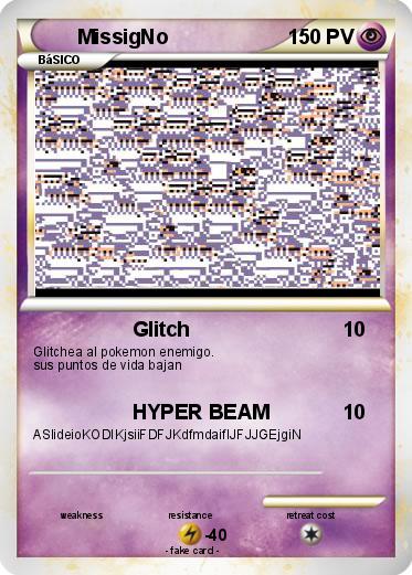 Pokemon MissigNo