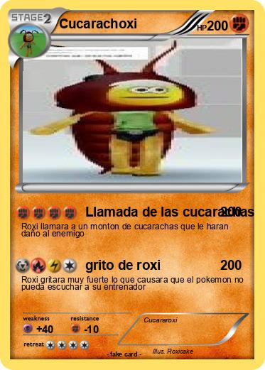 Pokemon Cucarachoxi