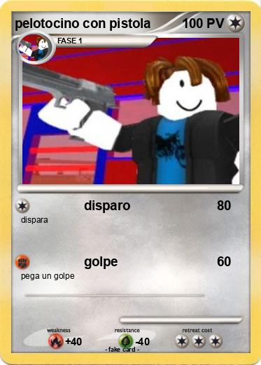 Pokemon pelotocino con pistola