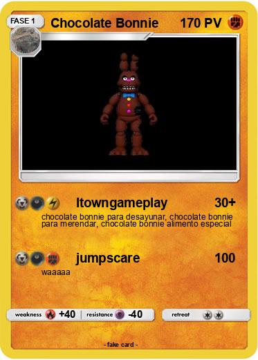 Pokemon Chocolate Bonnie