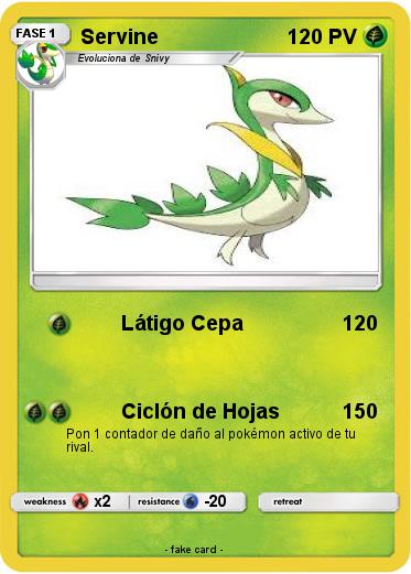 Pokemon Servine