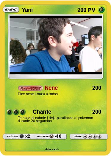 Pokemon Yani