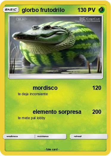 Pokemon glorbo frutodrilo
