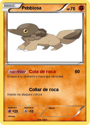 Pokemon Pebblosa