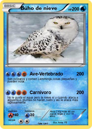 Pokemon Búho de nieve