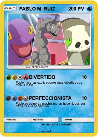 Pokemon PABLO M. RUIZ
