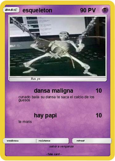 Pokemon esqueleton