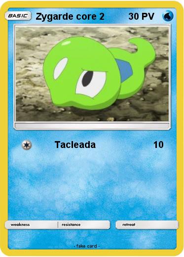 Pokemon Zygarde core 2