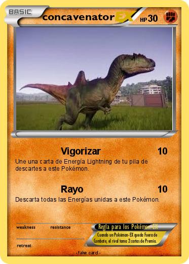 Pokemon concavenator