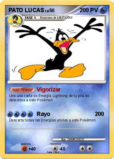 Pokemon PATO LUCAS
