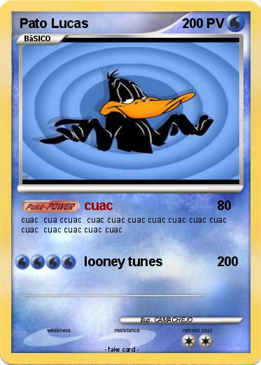 Pokemon Pato Lucas