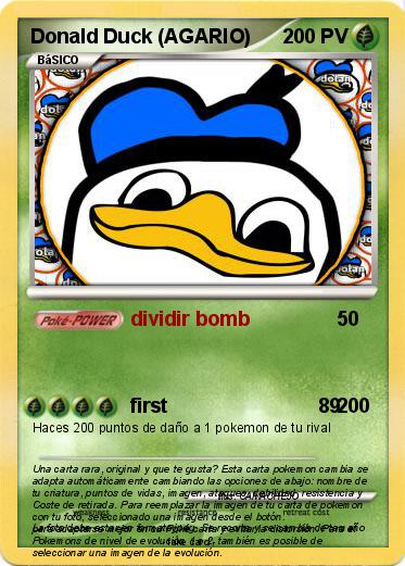 Pokemon Donald Duck (AGARIO)
