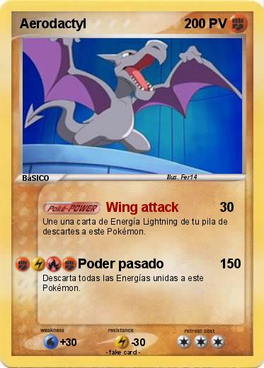 Pokemon Aerodactyl