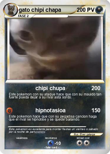 Pokemon gato chipi chapa