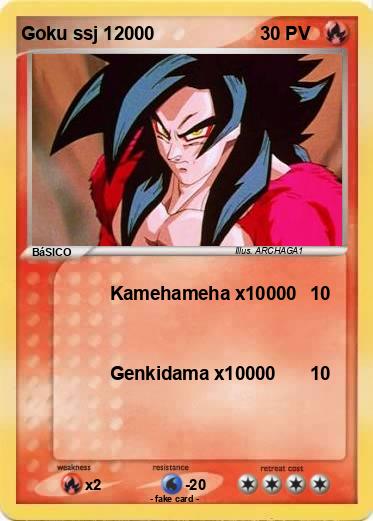 Pokemon Goku ssj 12000