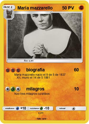 Pokemon María mazzarello