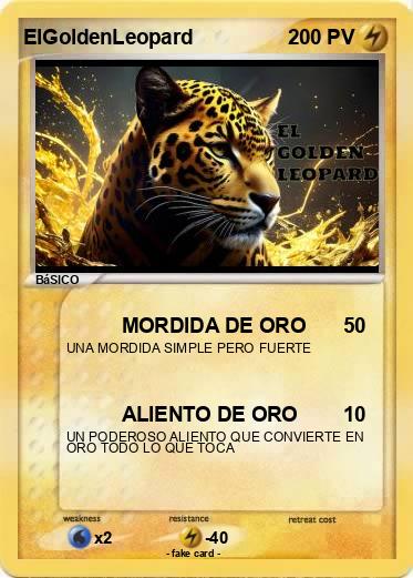 Pokemon ElGoldenLeopard