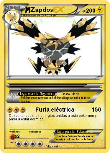 Pokemon Zapdos
