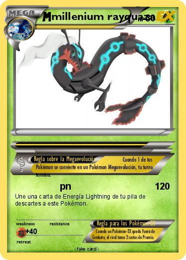 Pokemon millenium rayquaza