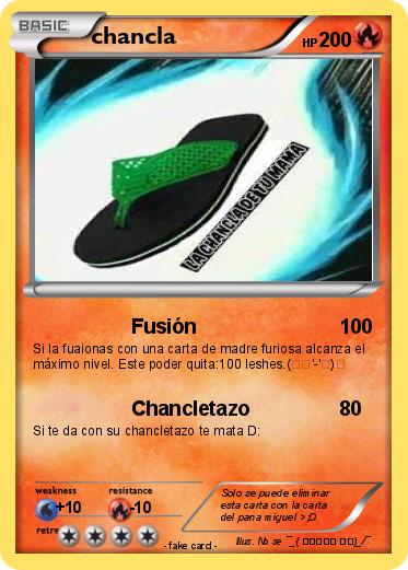 Pokemon chancla