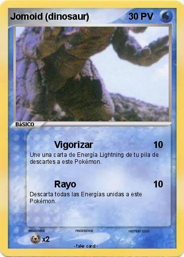 Pokemon Jomoid (dinosaur)