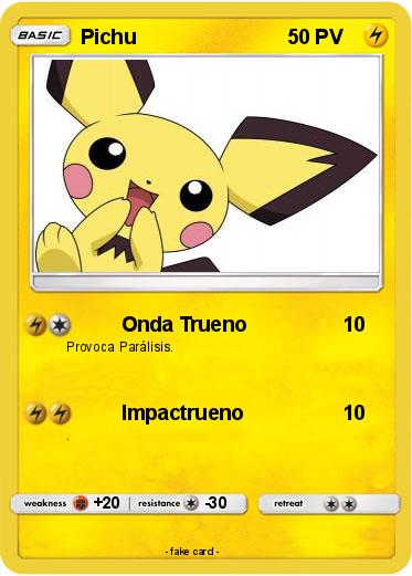 Pokemon Pichu