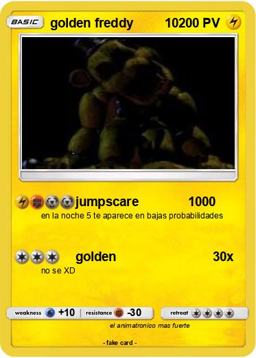 Pokemon golden freddy         10