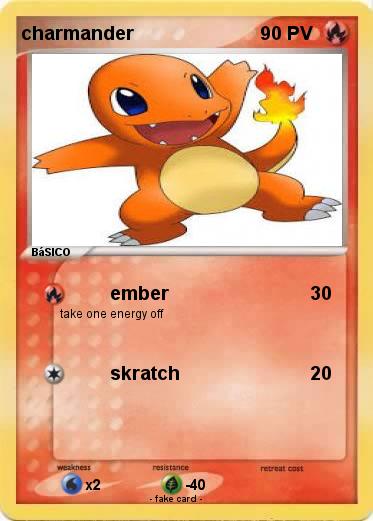 Pokemon charmander