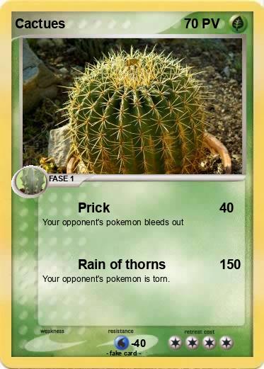 Pokemon Cactues